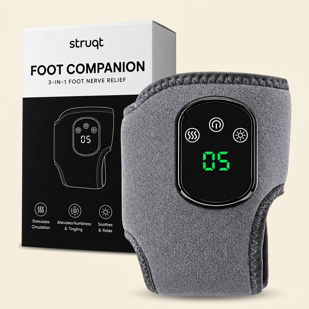 Struqt Foot Companion box contents